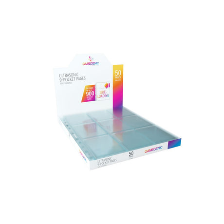 Pages classeur 9 cases Gamegenic UltraSonic side loading
