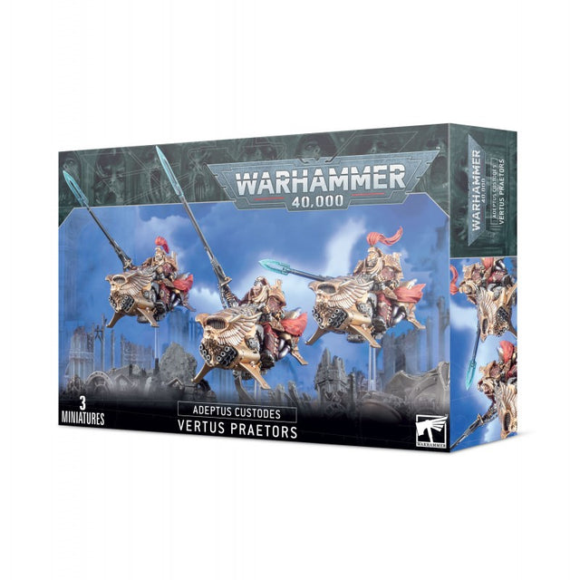 Vertus Praetors Adeptus Custodes Warhammer 40000 motojets Games Workshop